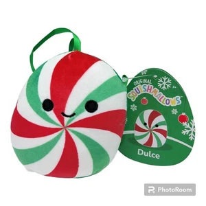 Squishmallow Dulce Peppermint Plush 4" Ornament 2023 Collectible NWT - Picture 1 of 6