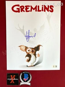 Foto firmada autografiada de Howie Mandel 11x14 Gremlins Gizmo Beckett certificado de autenticidad horror - Imagen 1 de 3
