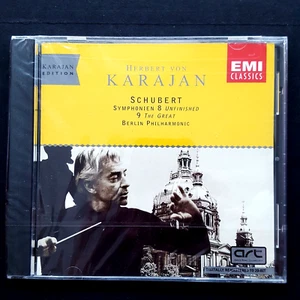 Franz Schubert: Symphony No. 8/Symphony No. 9 EMI Classics Karajan Edition NEW - Picture 1 of 2