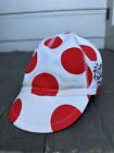 Vintage NIKE Le Tour de France 2006 Cycling Biking Cap Hat Polka Dots Lance Era
