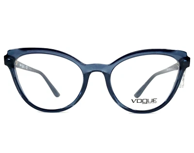 Monturas para gafas Vogue VO5291 2764 transparente azul ojo de gato borde completo 51-18-140 Foto 1 de 4