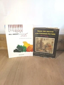 Oil Painting Techniques, Hints & Tips Guidebooks - (1 x 1966 HB) + (1 x 1997 PB) - Picture 1 of 21