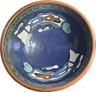 Mexican Folk Art Pottery Bowl Terracotta Mexico Aboriginal Art Water Earth 11