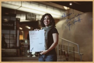 Jac Schaeffer - Sceneggiatore e Regista - Marvel - Foto firmata - Bruxelles 2010 - Foto 1 di 1