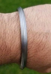 Brazalete de Hierro Dori Auténtico Sikh Kada Singh Kaur Khalsa Z14 - Imagen 1 de 10