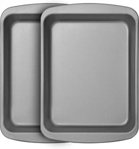 OvenStuff Nonstick Toaster Oven Bake & Roast Pans, 8.4-inch x 6.4-inch x 1.7-... - Picture 1 of 1