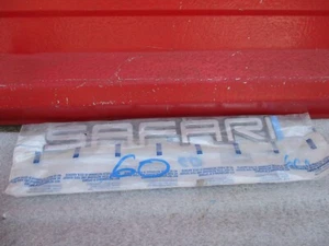 GMC OEM 1995-2005 Safari Rear Door Emblem Badge Logo Nameplate Name 15690681 - Picture 1 of 5