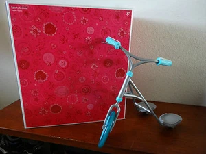 American Girl Sport Scooter Silver & Aqua Doll Ride on - Bild 1 von 6