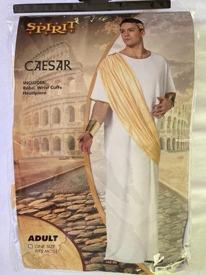 Fantasia Adulta Spirit Halloween César/Imperador - Tamanho Único - Imagem 1 de 4
