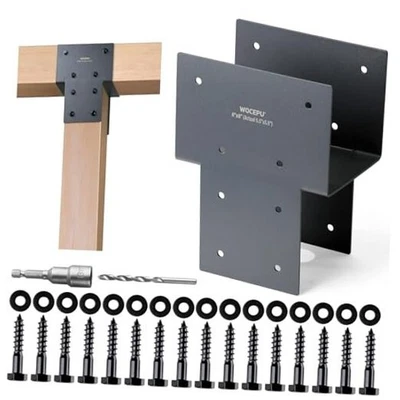 Paquete Heavy Duty 6x6 (Real 5.5"x5.5") Inoxidable 6"x6"(Real 5.5"x5.5") 2 Foto 1 de 4