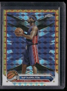2023-24 Topps Chrome #109 Rip Hamilton Gold Geometric #/50 - Picture 1 of 2