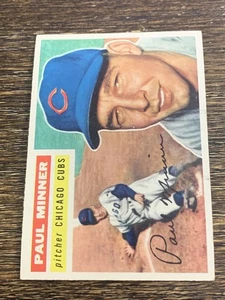 1956 TOPPS PAUL MINNER #182 GB CUBS VG-EX+ OR BETTER - Picture 1 of 2