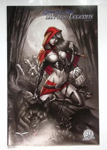 Grimm Fairy Tales: Myths & Legends #1 DF JScott Campbell cubierta certificado de autenticidad limitado - Imagen 1 de 3