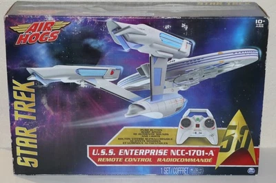 Air Hogs Star Trek USS Enterprise NCC-1701-A Remote Control Drone 50th Ann. Ed. - Image 1 of 2