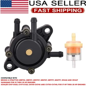 Fuel Pump For Kohler 17hp 18hp 19hp 20hp 21hp 22hp 24-393-04 2439316-S 2439304 - Picture 1 of 11