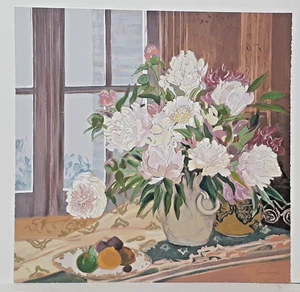Ellen Gunn "St. Tropez Tulips" Screenprint, Signed and numbered 323/365 30"x30" - Picture 1 of 6