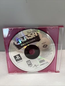 Crash Bandicoot (PlayStation 1, 1996) nur saubere Disc - Bild 1 von 1
