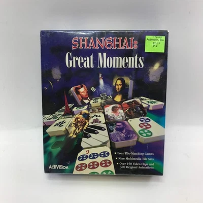 New Shanghai: Great Moments (PC, 1994) Factory Sealed - Image 1 of 3