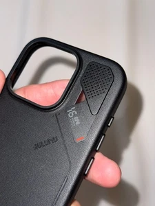 Coque Aulumu A16 Vegan Refroidissement Cuir pour iPhone 16 Pro | Contrôle Caméra Mise à jour - Photo 1 sur 12