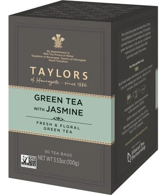 Taylors Of Harrogate Green Tea With Jasmine, 50 Teabags - Image 1 of 4