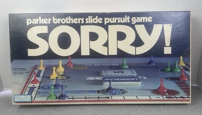 1972 Sorry! Game by Parker Brothers Complete - Good Condition - Image 1 of 4