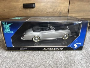 SOLIDO PRESTIGE DIECAST 1/18 ROLLS ROYCE SILVER CLOUD SILVER BLACK 8006 - Picture 1 of 17