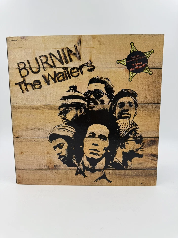 The Wailers Burnin Lp Vinyl OG 1974 Press 'Palm Tree' Label Gatefold VG/VG Wax Foto 1 de 4