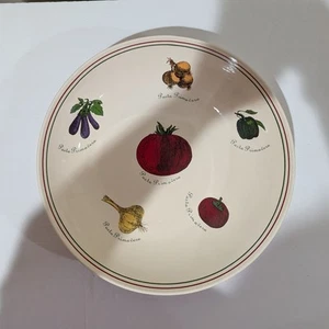 Certified International, Pasta, Vegetable Print Ceramic Bowl. 13" Diameter . - Picture 1 of 5