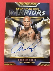 Anthony Smith 2024 Topps UFC Knockout Octagon Warriors Auto su scheda - Foto 1 di 1