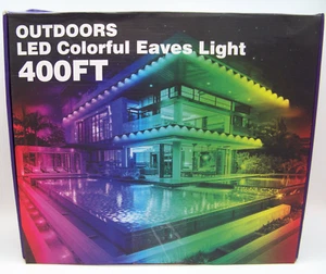 Sinley Permanent Outdoors House LED Lights 400 Ft Remote Controlled Open Box - Picture 1 of 8