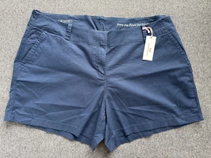 NWT $68 VINEYARD VINES Blue Blazer Everyday 5" Shorts - Women Sz 24 - Picture 1 of 9
