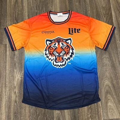 Camiseta deportiva de fútbol Sga de los Detroit Tigers para hombre talla grande Tigres FC Miller Lite Foto 1 de 4