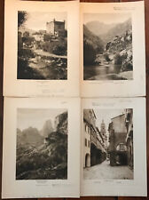 FIFTEEN ANTIQUE PHOTOS OF SPAIN BY OTTO WUNDERLICH (1866-1975) 