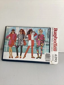 Vintage Busybodies Schnittmuster Mädchen Weste Rock Shorts Hose6295 ungeschnitten - Bild 1 von 13