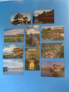 Juego de 10 “El Palacio de Verano” + 9 Postales en Sobre Presentación China/Nuevo - Imagen 1 de 3