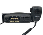 Motorola CDM750 136-174 MHz VHF 45w Mobile  Radio AAM25KKC9AA1AN w Mic & Bracket