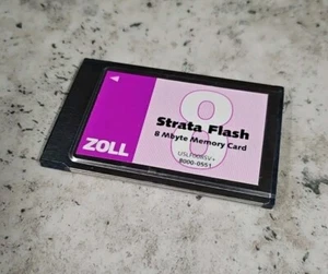 8000-0551 Zoll E-Series PCMCIA Strata Flash 8 Mbyte Memory Card - 2 Available! - Picture 1 of 1