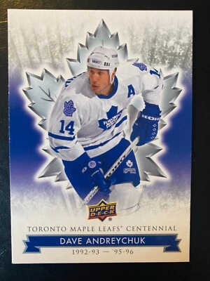 Dave Andreychuk 2017 Toronto Maple Leafs Centennial #91 - Image 1 of 2