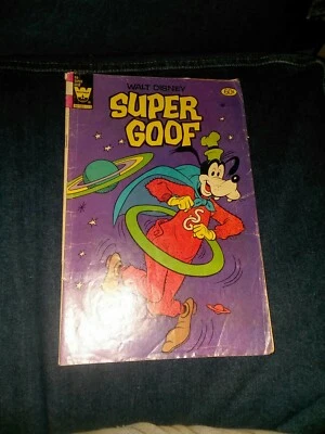 Walt Disney's Super Goof #68, Whitman Comics 1981 Edad de Bronce prepaquete escaso Foto 1 de 4