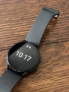 Samsung Galaxy4 46mm Smartwatch SM-R895U AS IS Schwarz - Bild 1 von 12