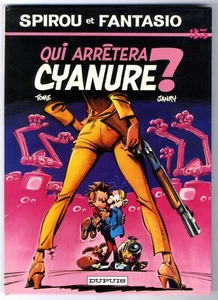 SPIROU ET FANTASIO  n°35 QUI ARRETERA CYANURE?  TOME   JANRY   EO  1985  TTBE - Picture 1 of 4