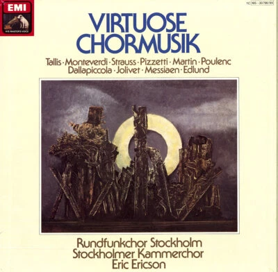 EMI 4LP JOLIVET POULENC TALLIS MONTEVERDI STRAUSS PIZZETTI Choral Music ERICSON - Image 1 of 3