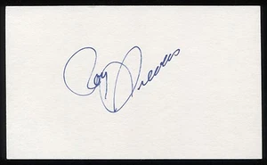 Roy Sievers 3x5 Index Card Signature Autographed Baseball  - Picture 1 of 2