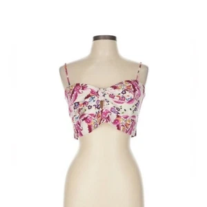 Caroline Constas sleeveless linen blouse new sz Large - Picture 1 of 8