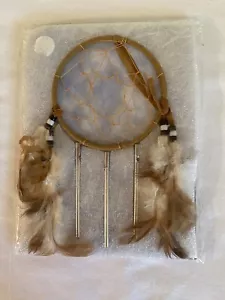 New Dream Catcher Indoor Outdoor Native American Wind Chimes 4 Inch Diameter - Picture 1 of 7