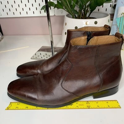 Gently Used Delli Aldo Ankle Dress Boots/ Shoes Men Sz 10 US - Image 1 of 4
