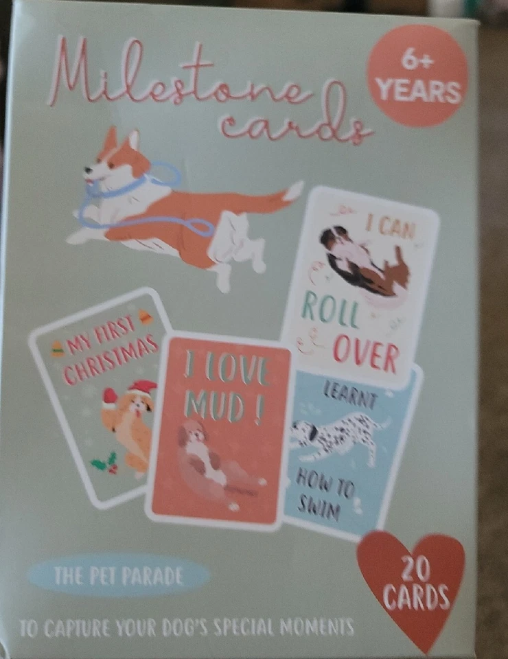 Modern Expressions Milestone Cards To Capture Your Dogs Special Moments 20 Cards