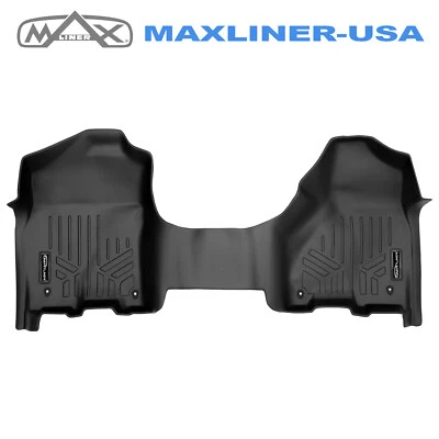 SMARTLINER Floor Mat 1st Row Liner 2012-2018 Ram 1500 2500 3500 Crew Mega Cab - Image 1 of 4