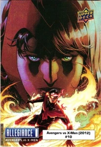 2023 UD MARVEL ALLEGIANCE AVENGERS VS X-MEN COMICS COVER #CC13 (2012) #10 - Bild 1 von 2