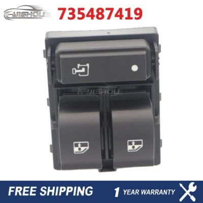Interruptor Ventana Eléctrico Nuevo Para Fiat Ducato Doblo Peugeot Boxer Citroen 735487419 Foto 1 de 4